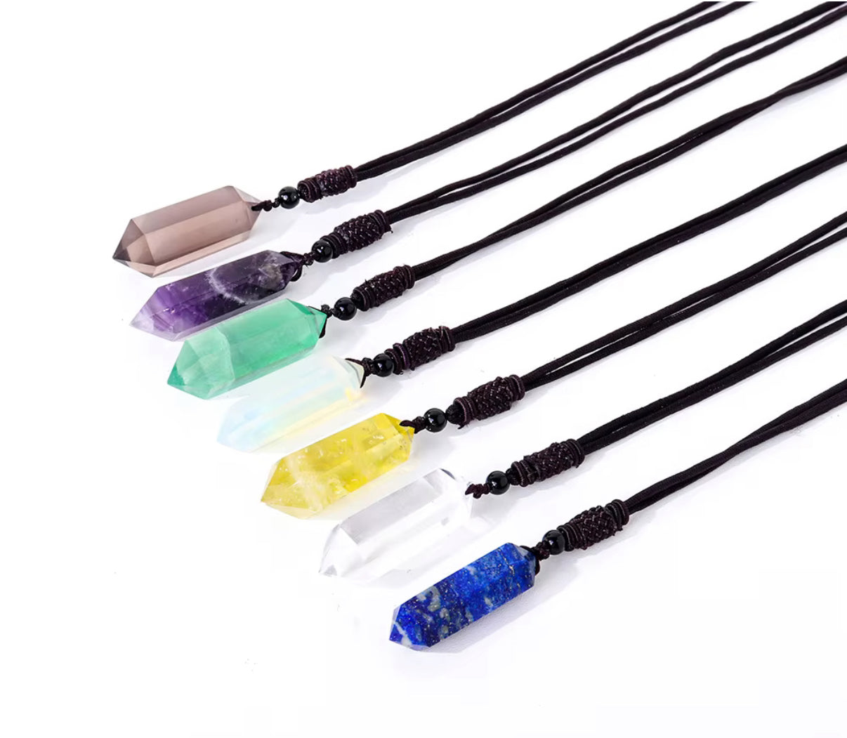 NATURAL CRYSTAL NECKLACE