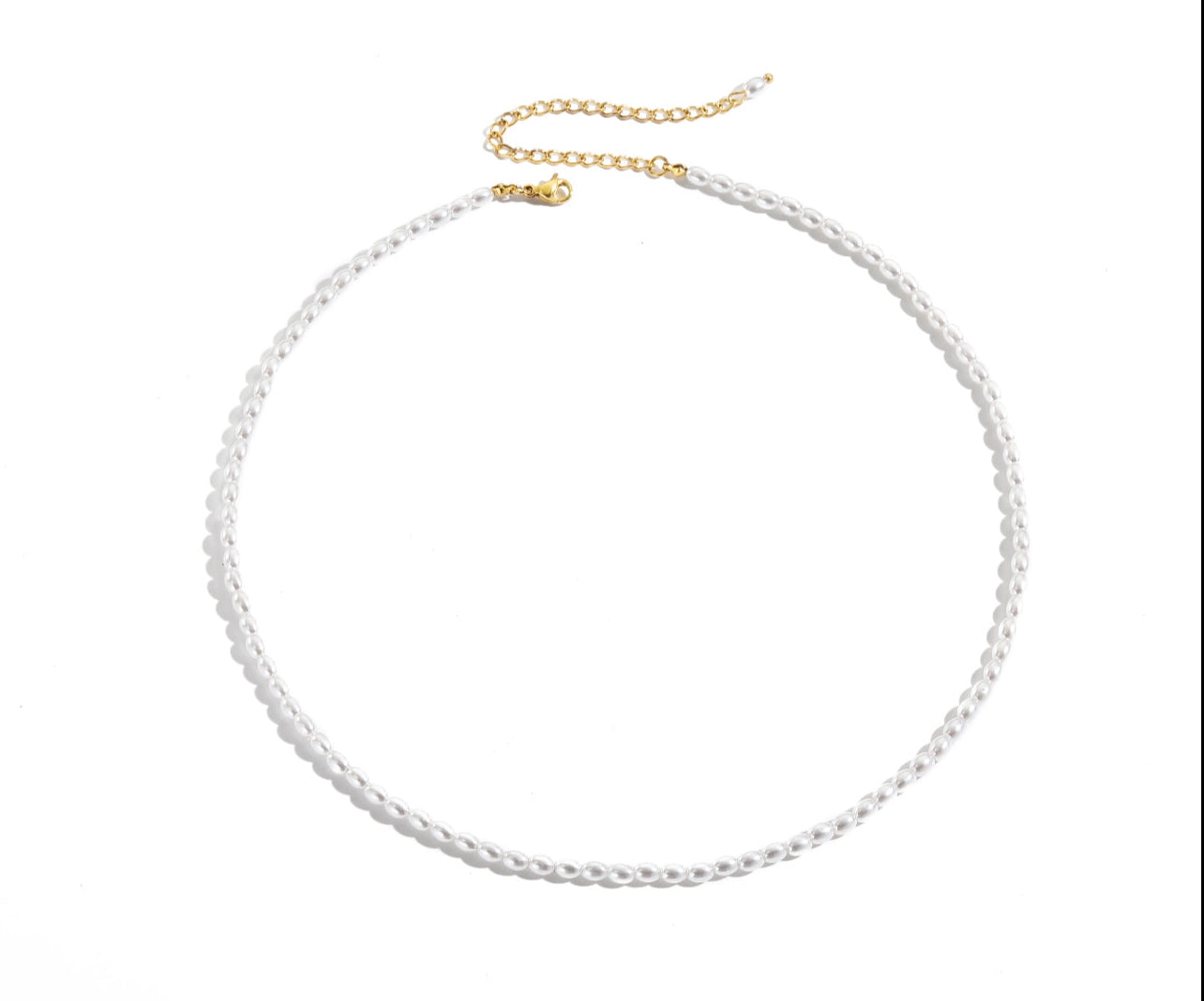 DAINTY PEARL ONE OF A KIND NECKLACE