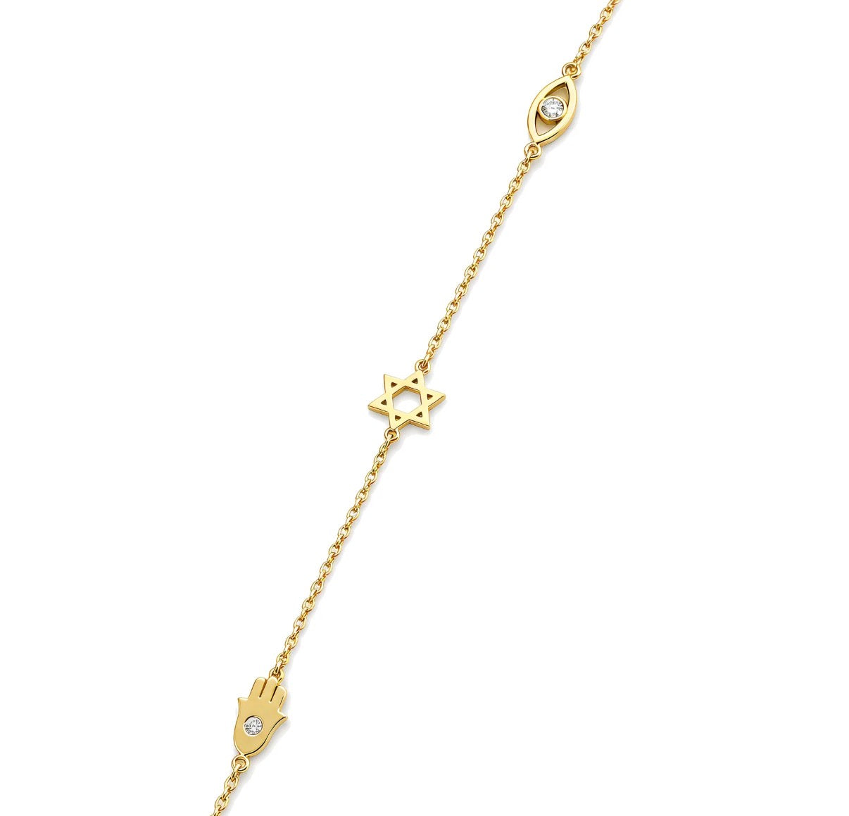 EYE HAND STAR HANDCHAIN