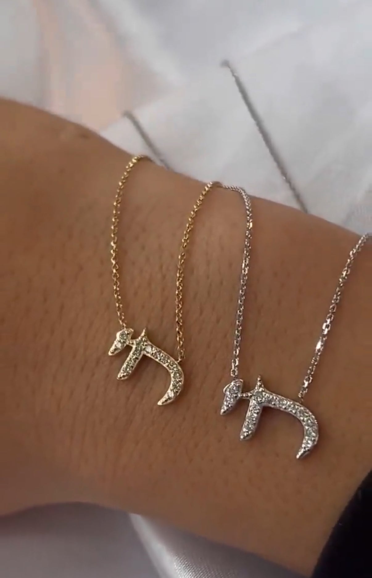 CHAI CZ NECKLACE