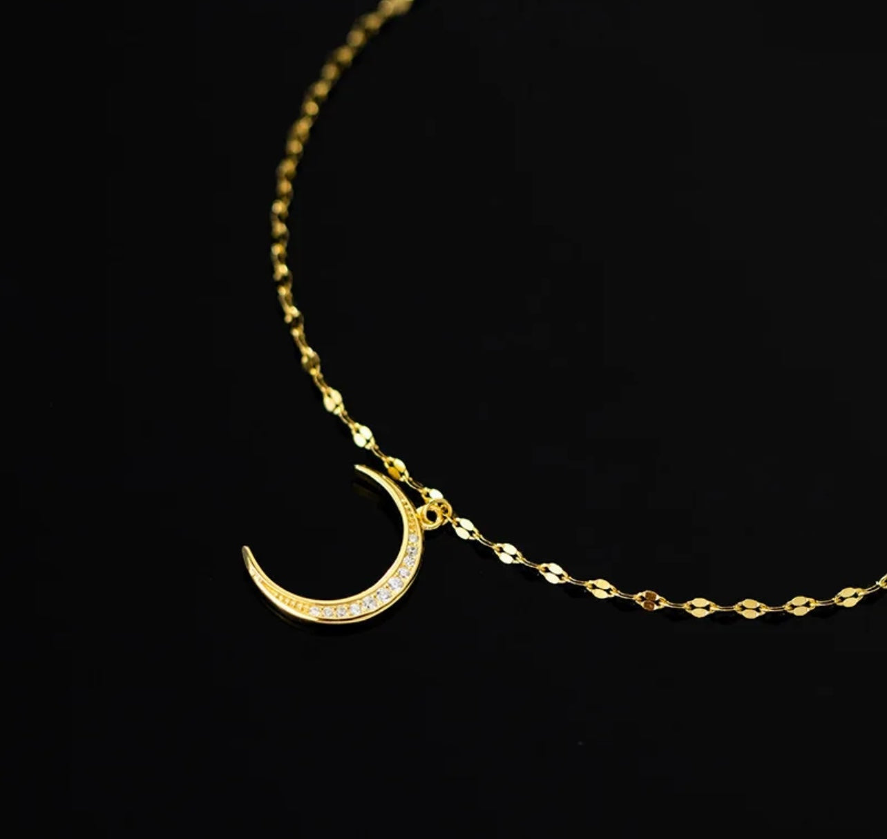 DANITY MOON ANKLET