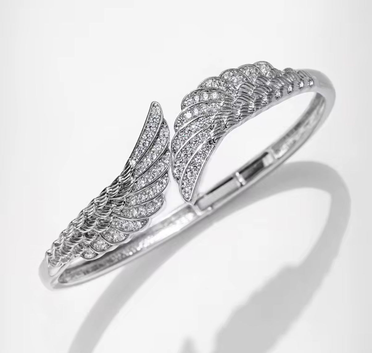 ZIRCONIA WING BANGLE