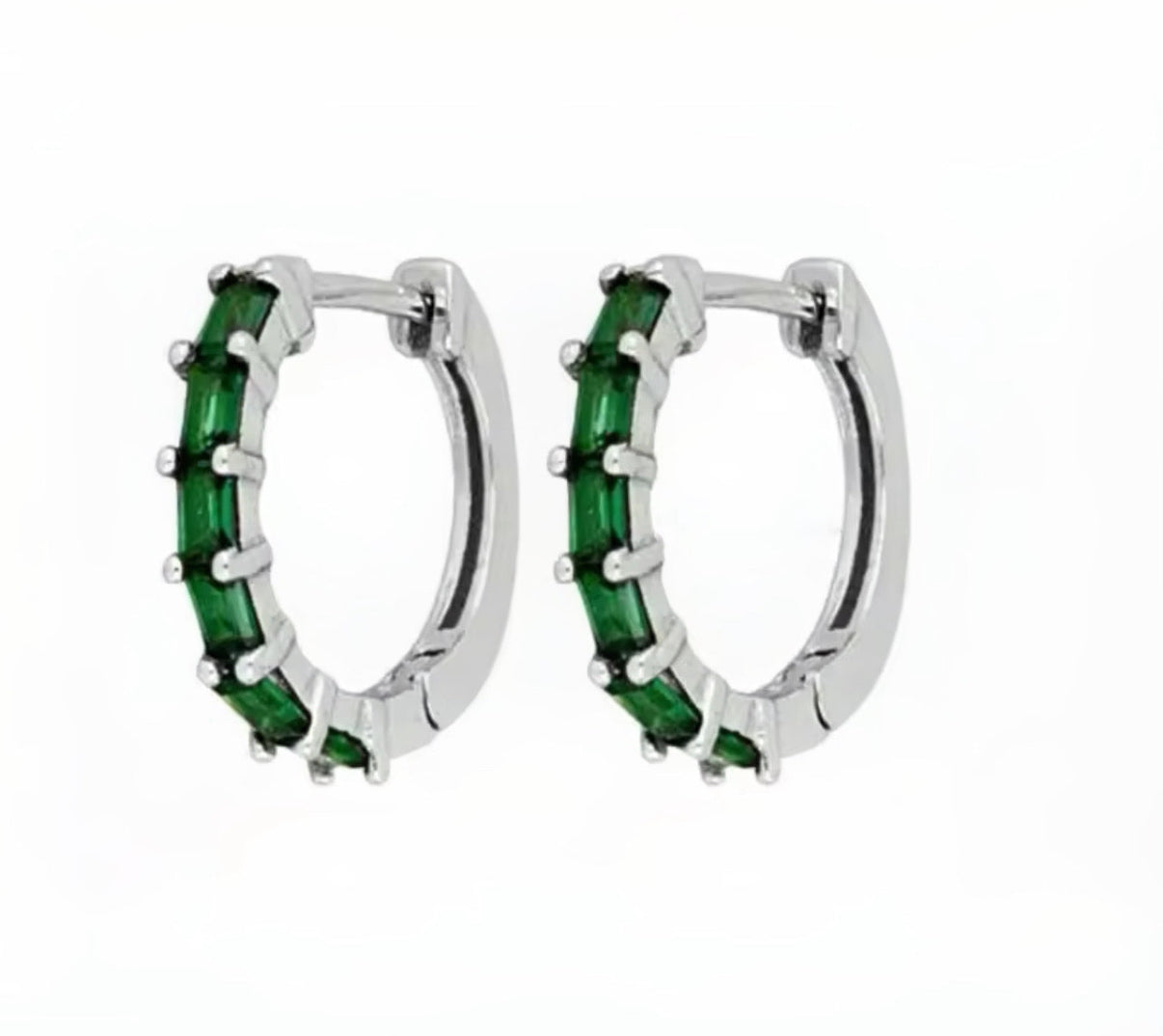 EMERALD HOOPS