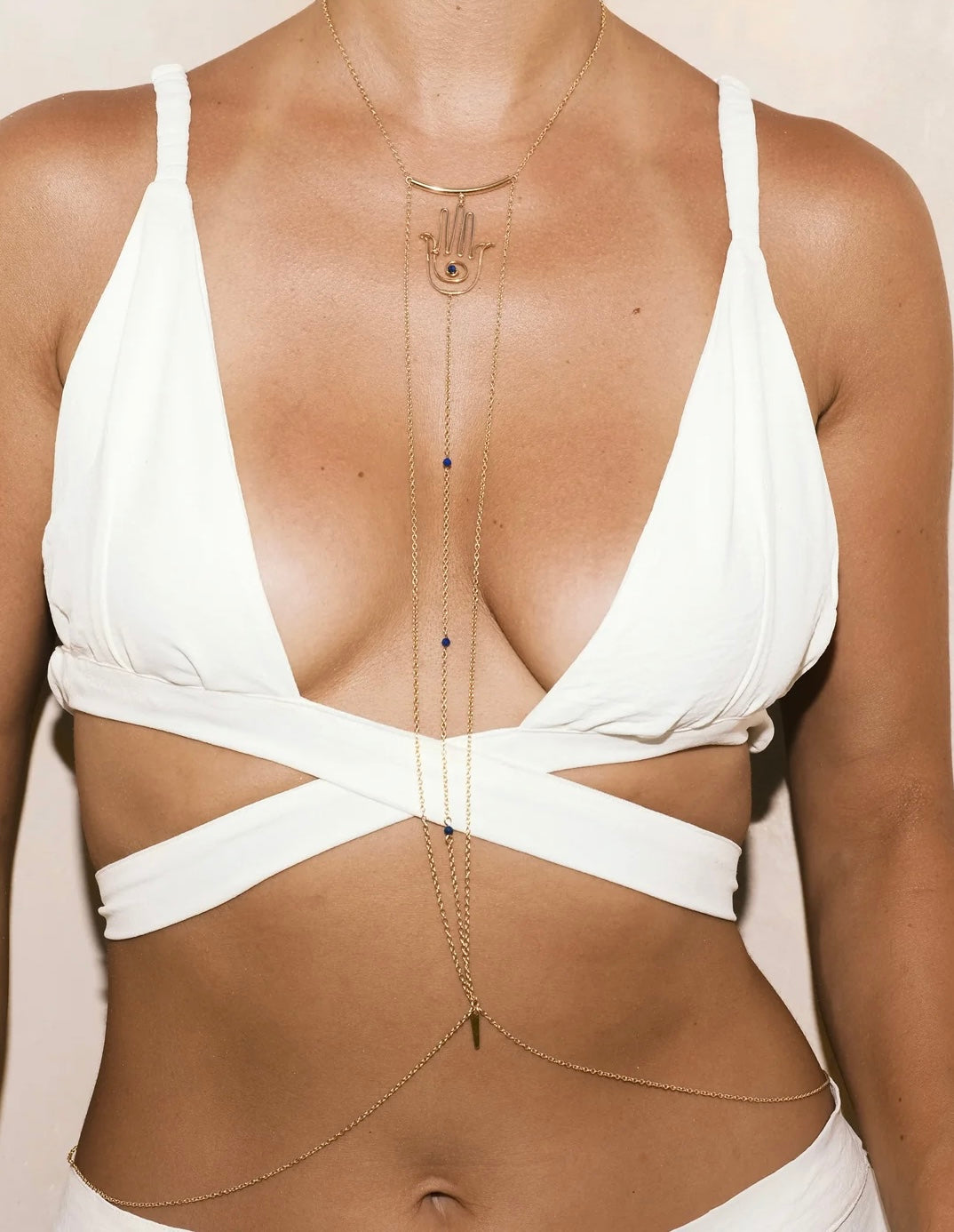 HAMSA BODYCHAIN ZIRCONIA