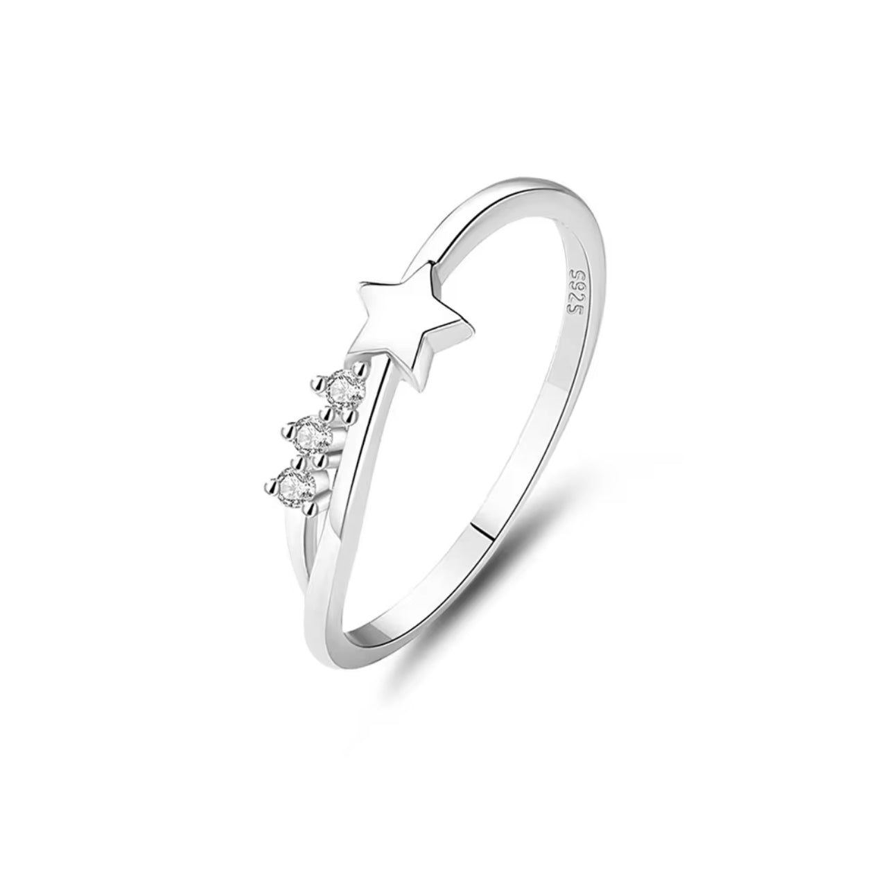 STAR CZ RING