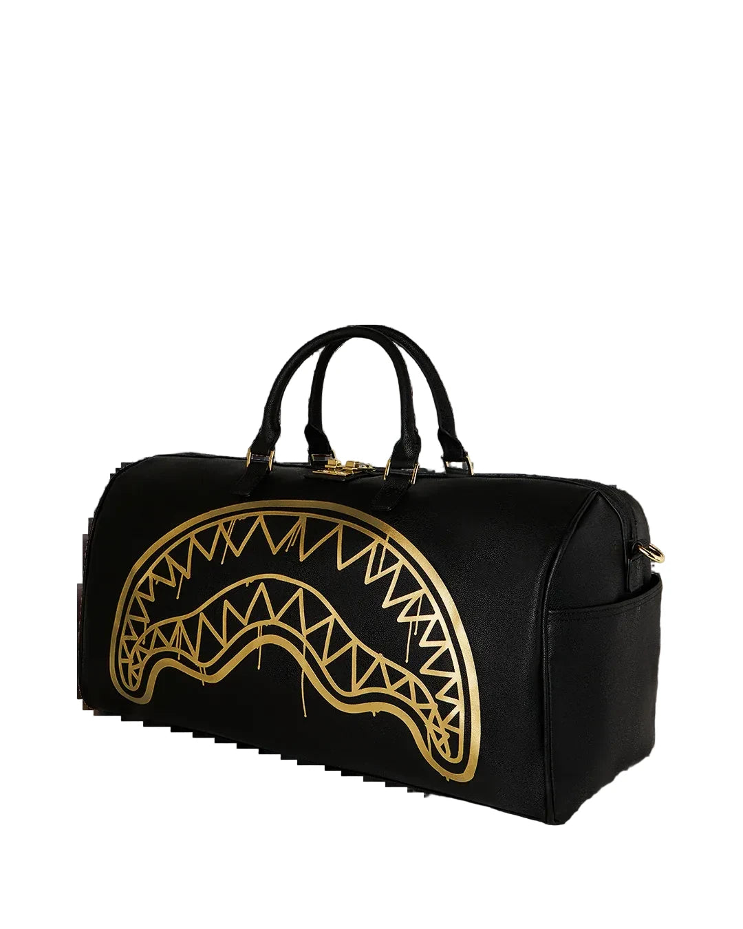 Sprayground Gold Fang Duffle - view 4
