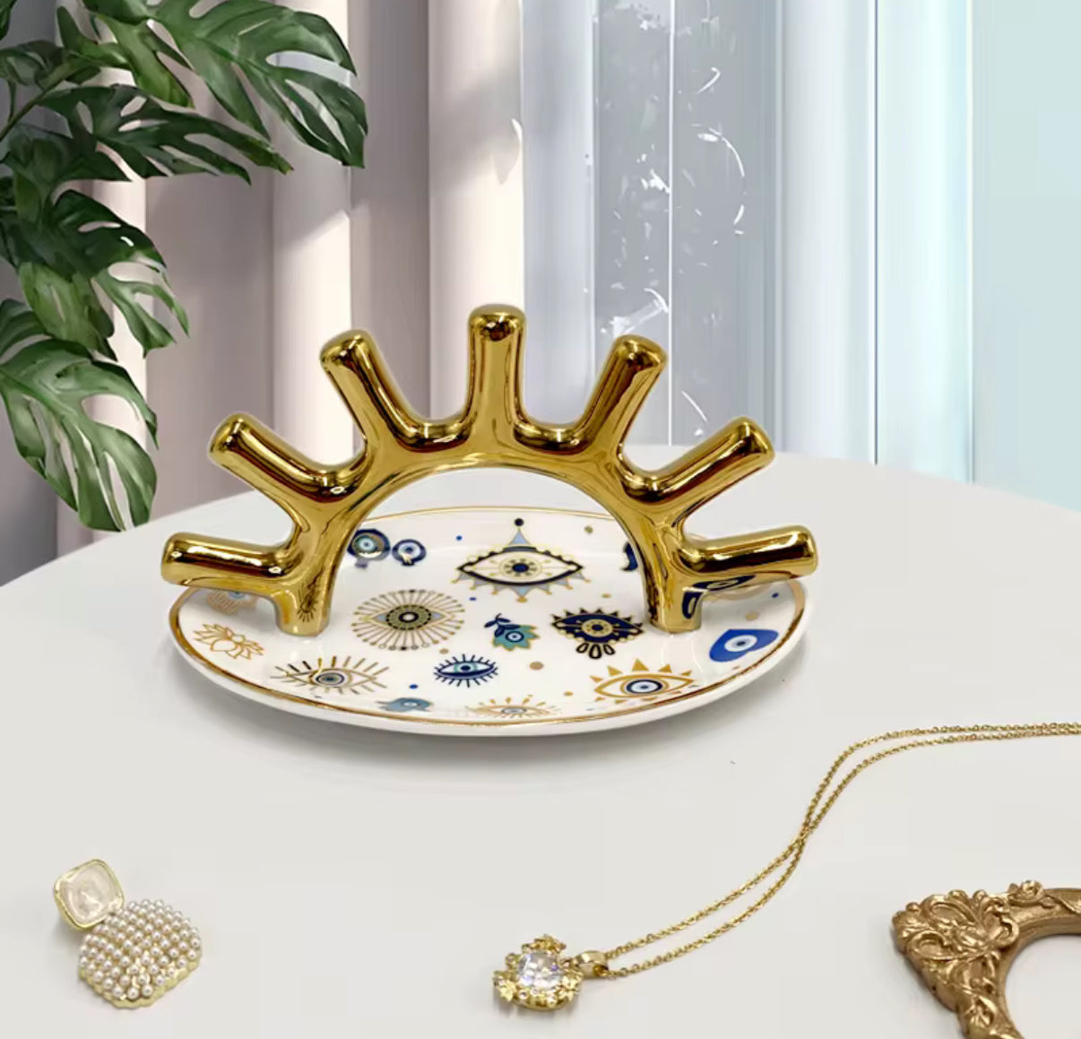 LUCKY EYE RING TRAY