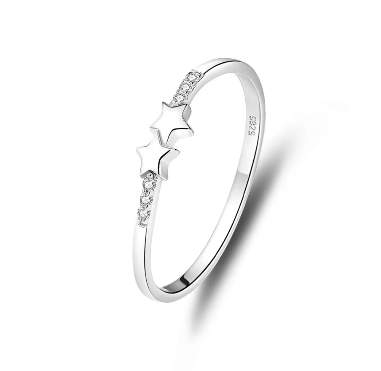 DOUBLE STAR RING