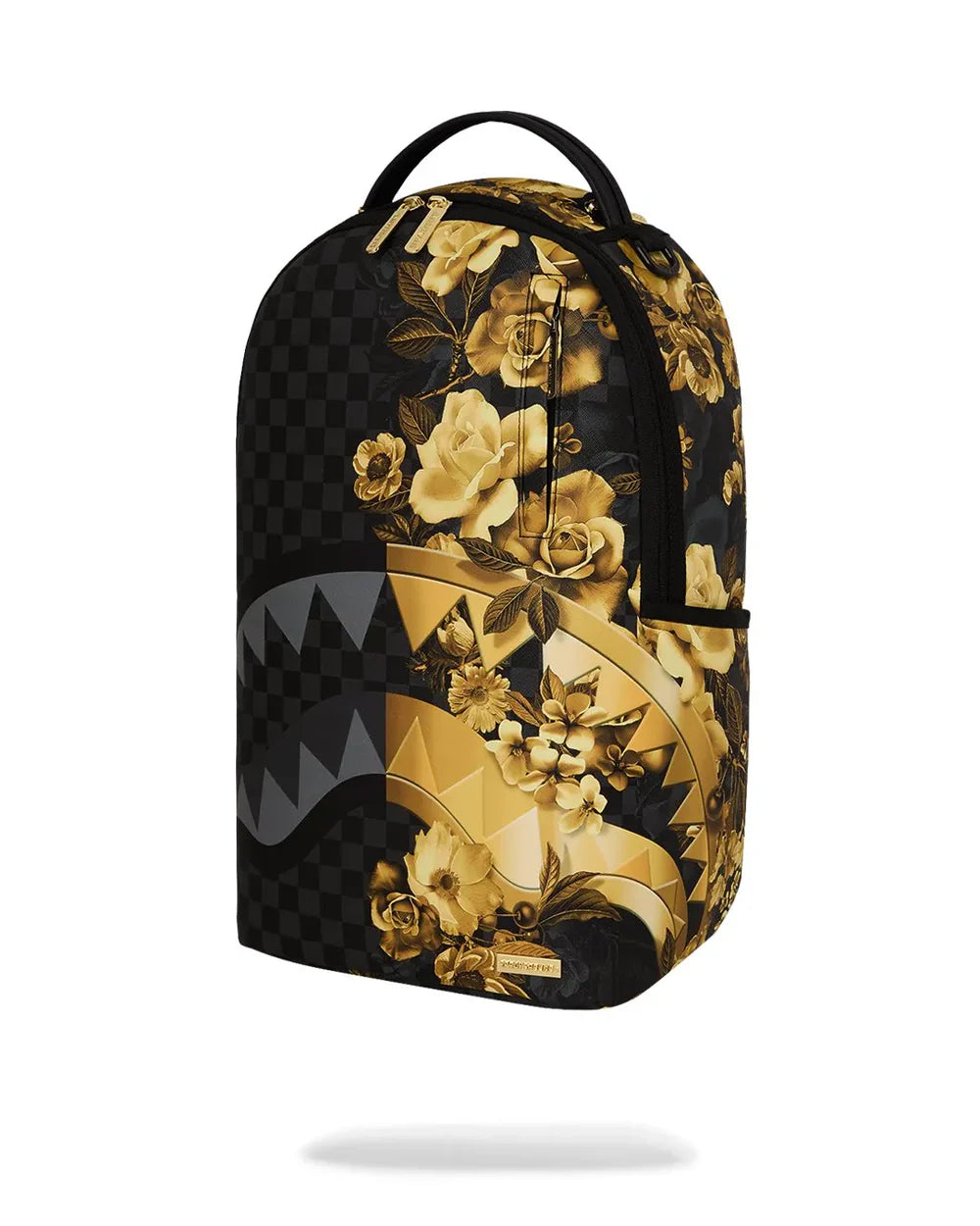 GOLD FLORAL REMIX BACKPACk