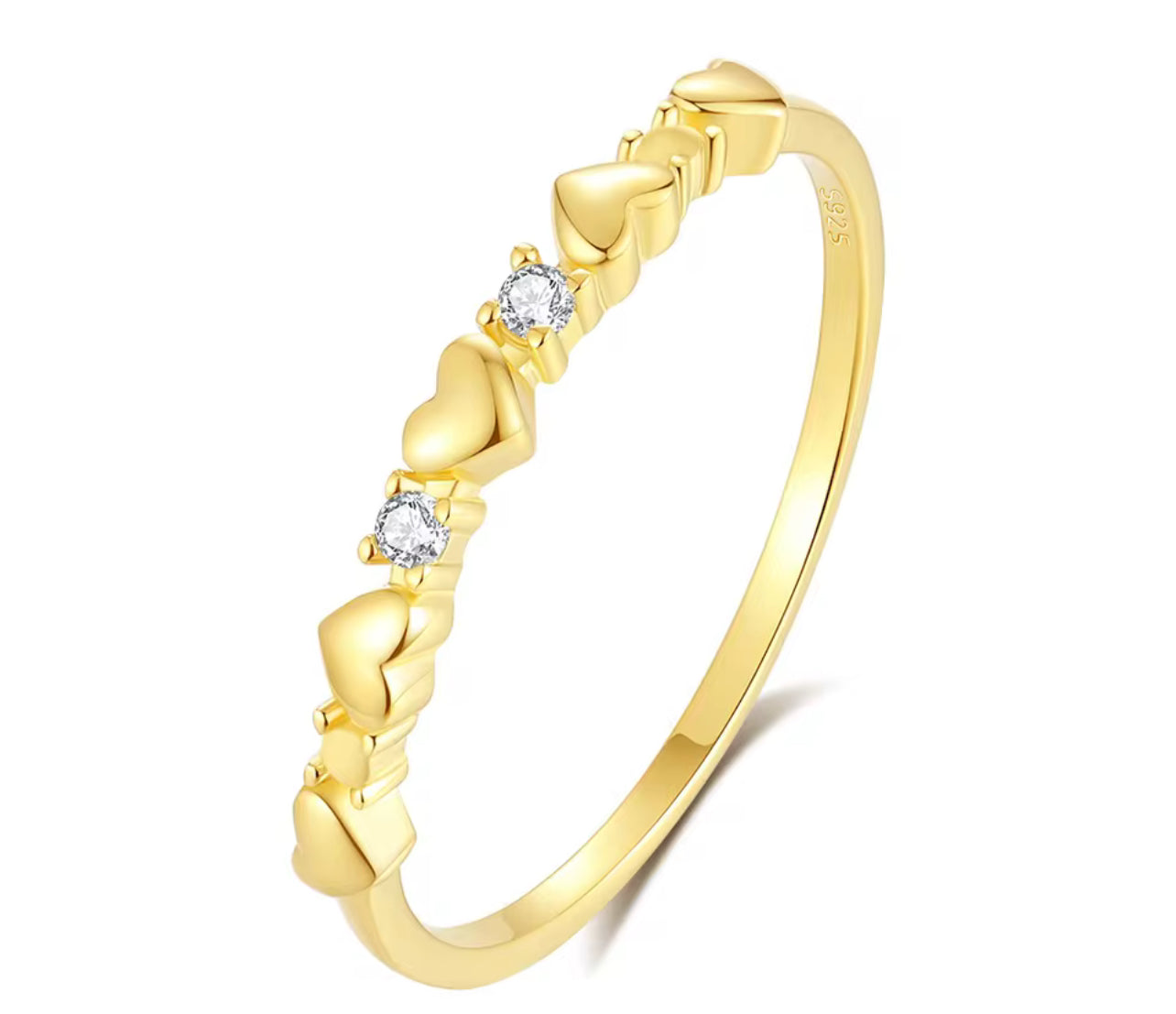 DAINTY HEART RING