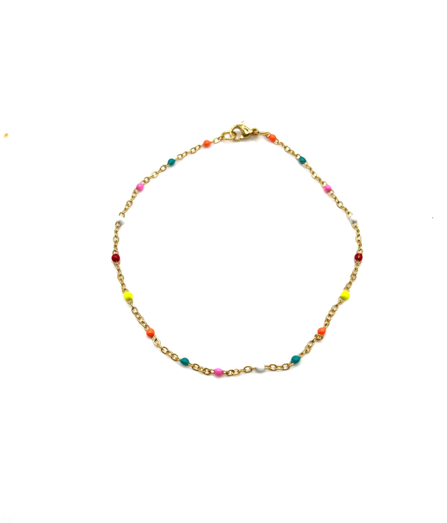 BEADED SUMMER ANKLET