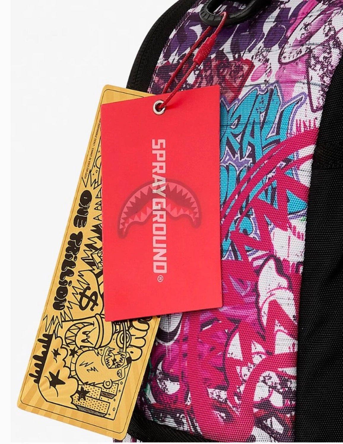 Sprayground x My Little Pony Graffiti Pink Backpack