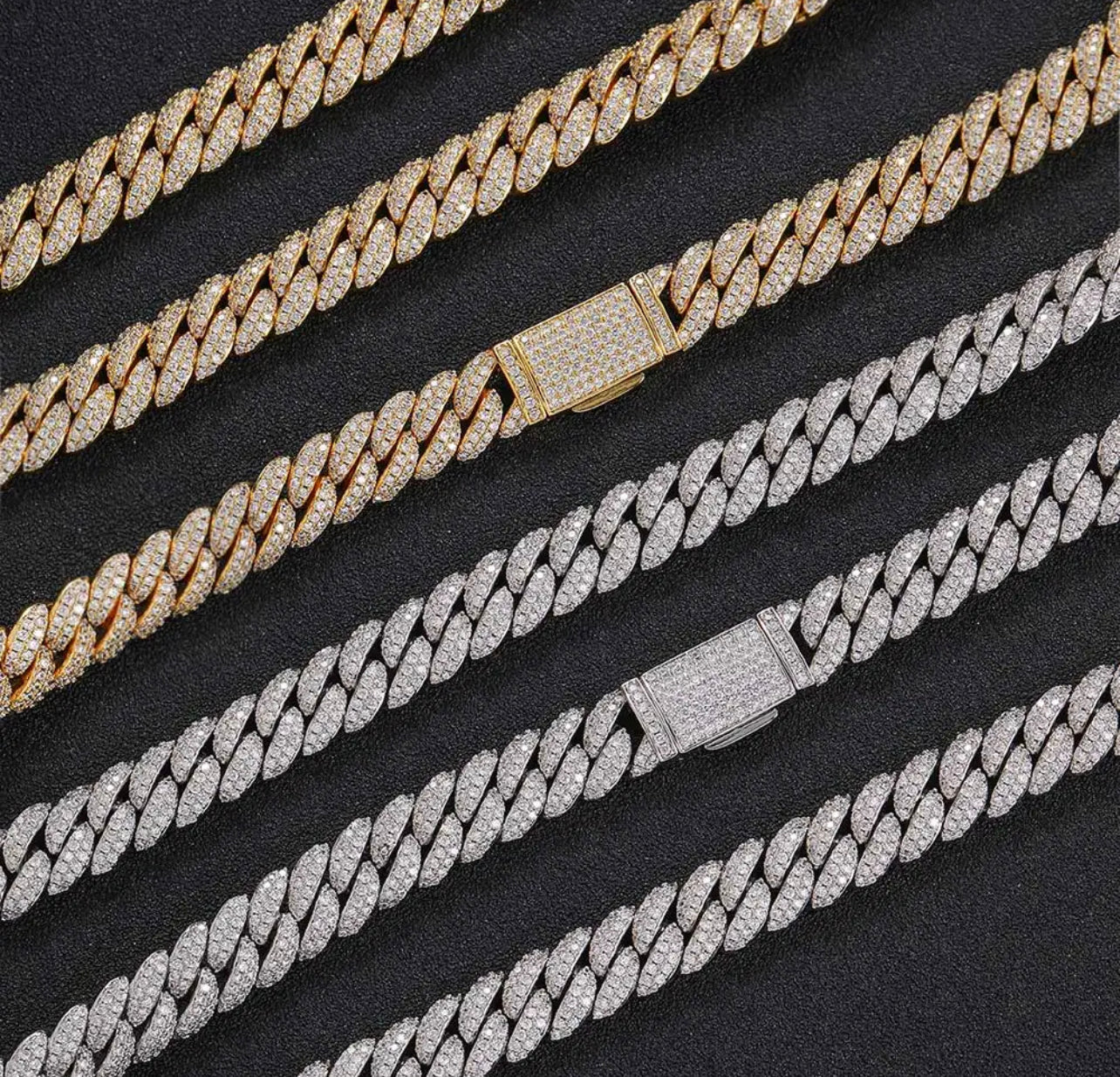 CUBAN LINK CZ NECKLACE
