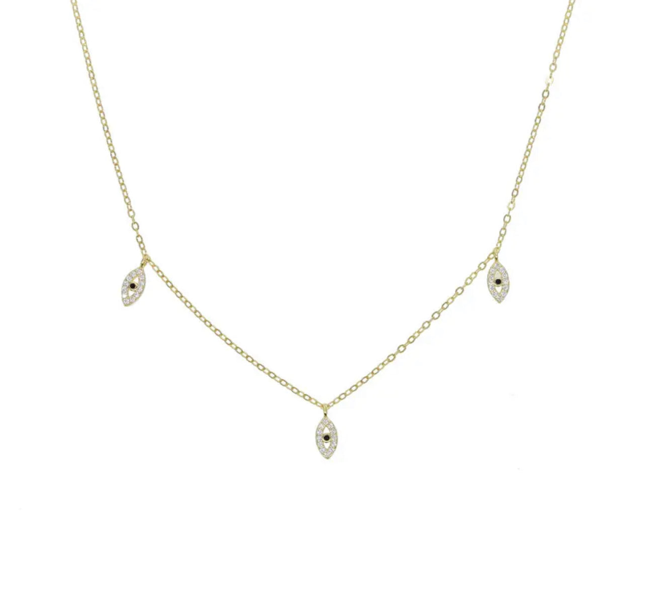 LUCKY EYE HANGING CHOKER