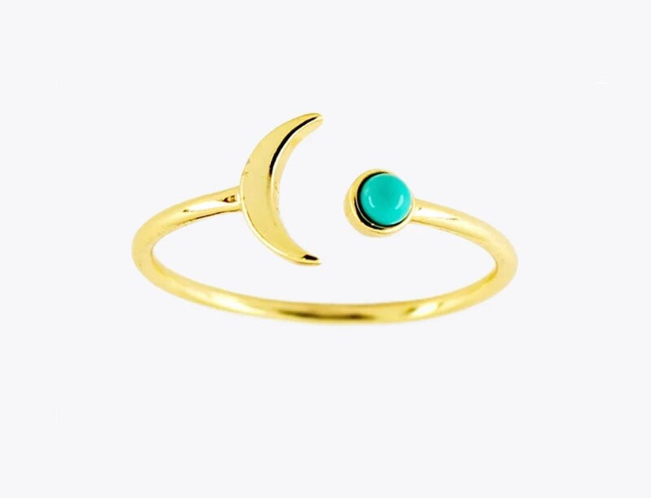 TURQUOISE MOON RING