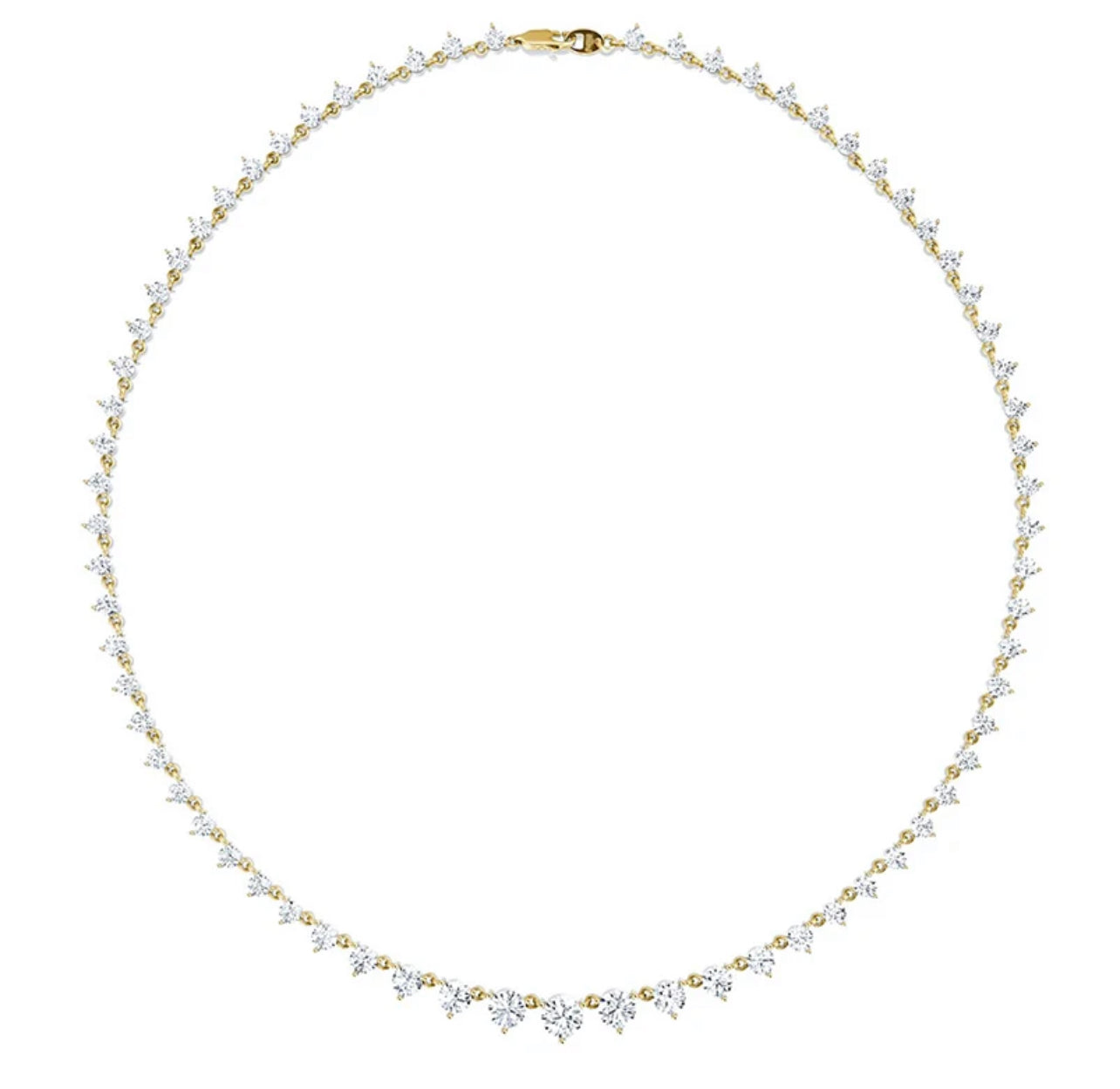 DAINTY TENNIS NECKLACE