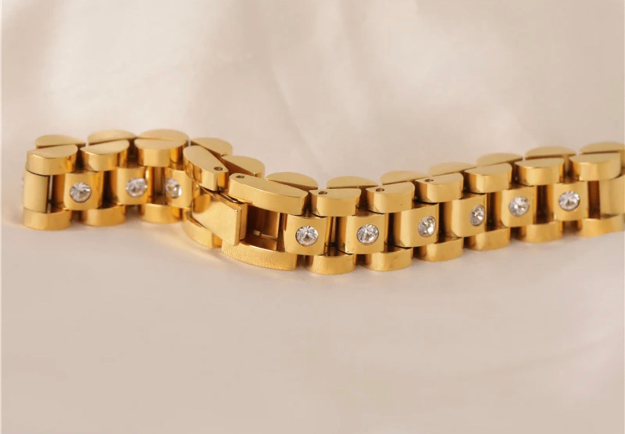 WATCH BAND CZ BRACELET