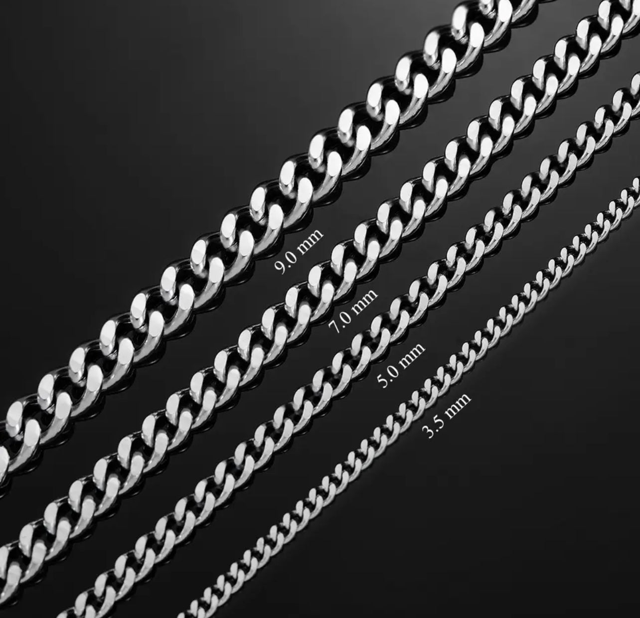 MENS CUBAN LINK NECKLACE