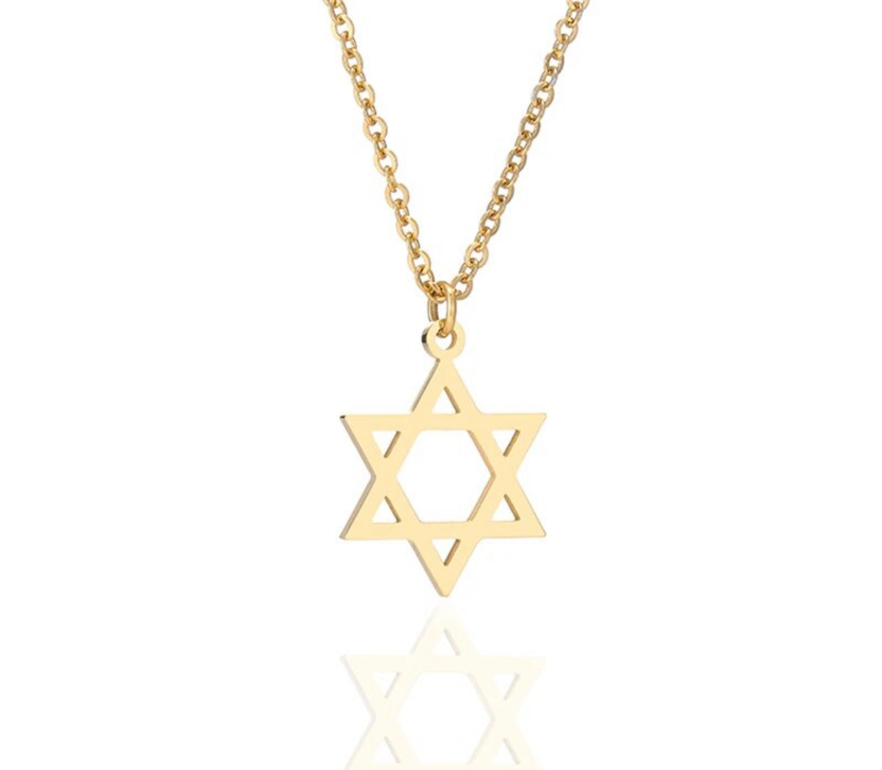 JEWISH STAR NECKLACE