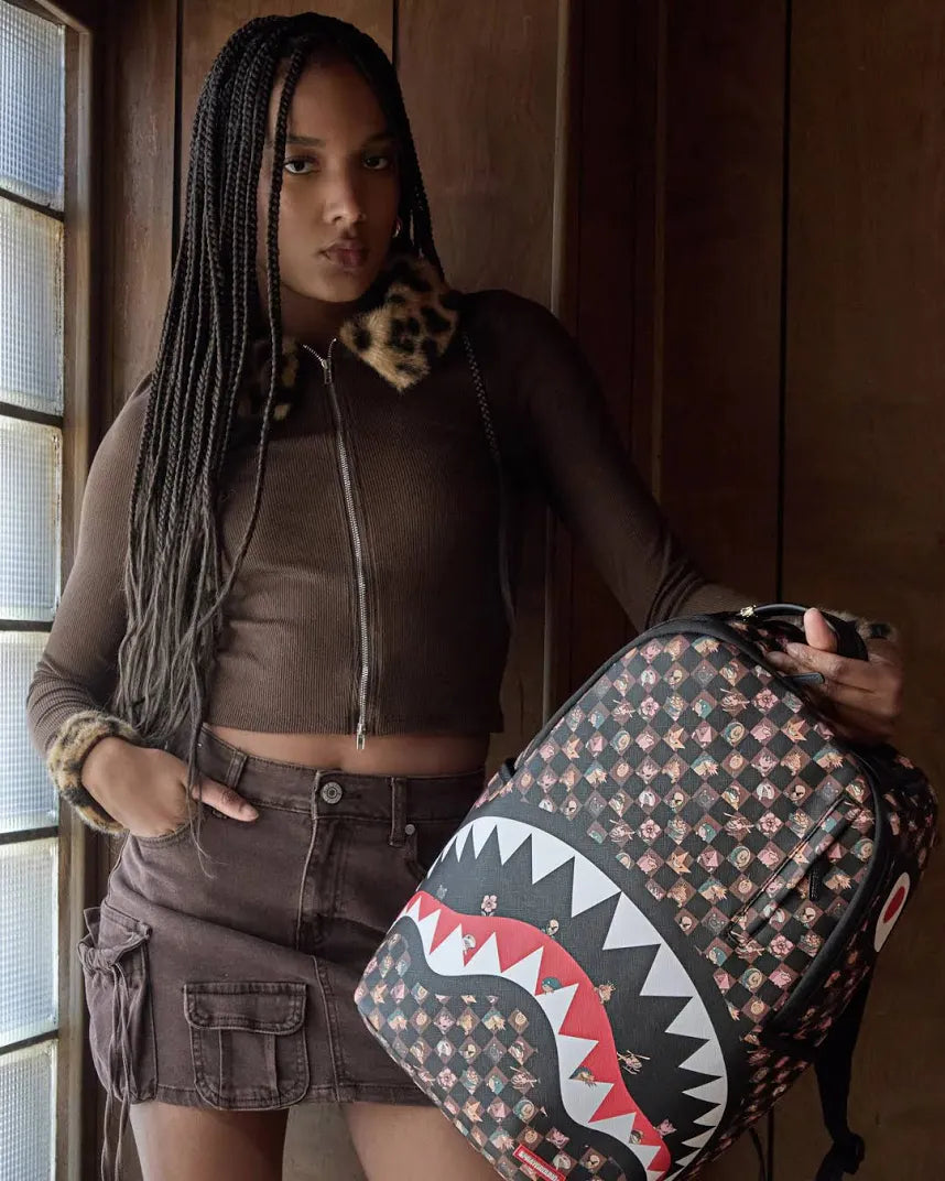 Sprayground Stealth Crew Backpack in Faux Leather - view 4