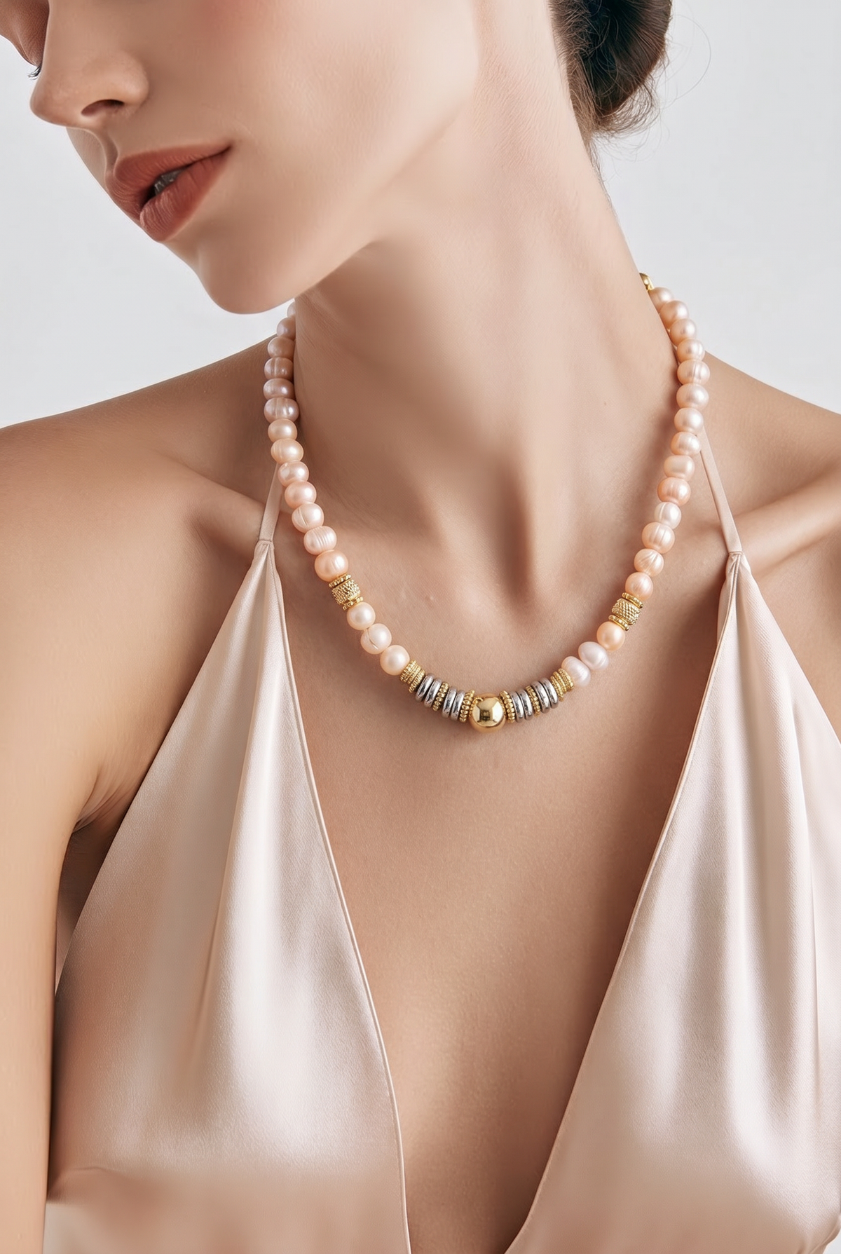 MAYA PINK PEARL NECKLACE