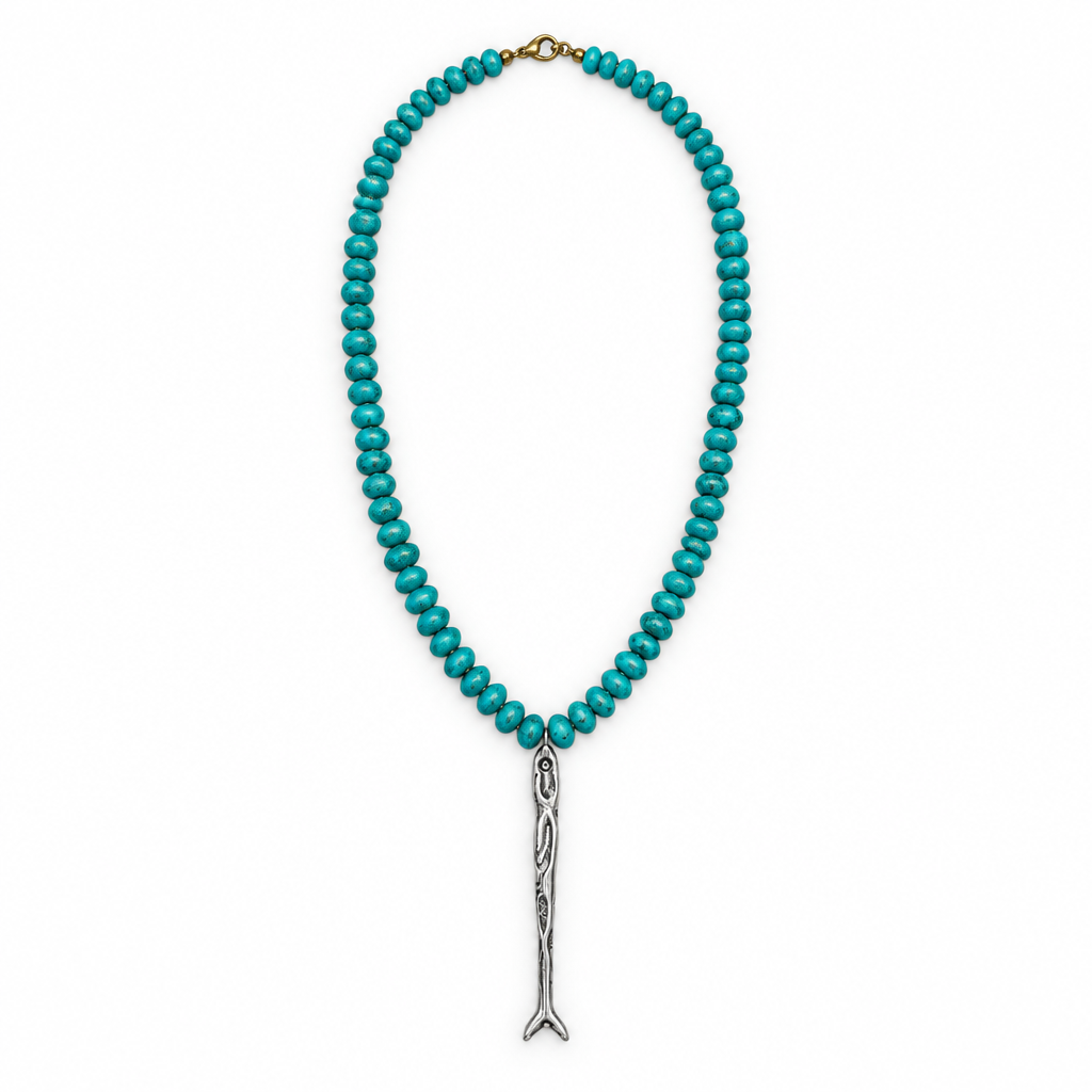 FISH BEADED NECKLACE