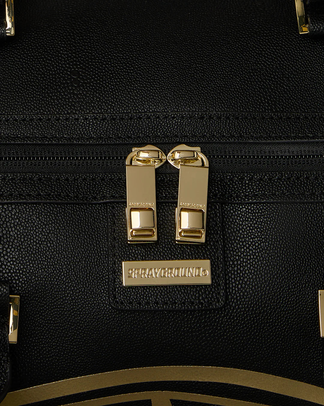 Sprayground Gold Fang Duffle - view 7