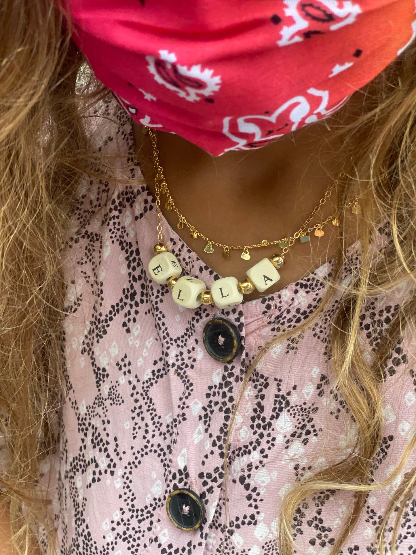 KIDS-Gold filled heart necklace-Lenozella