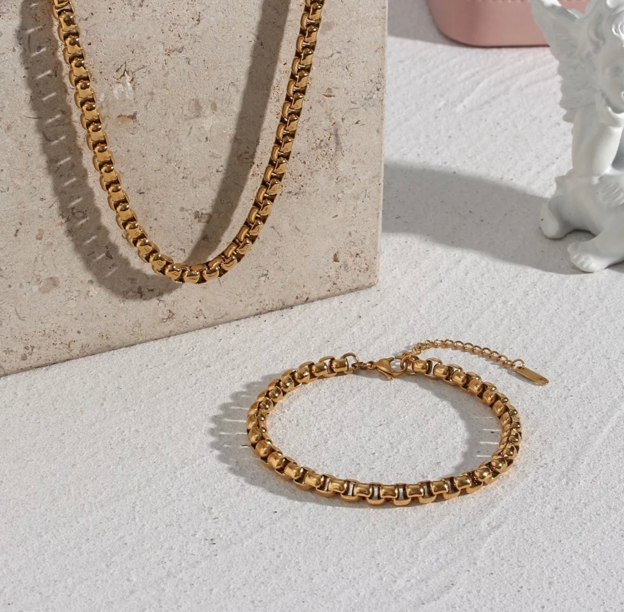 SQUARE LINK BRACELET