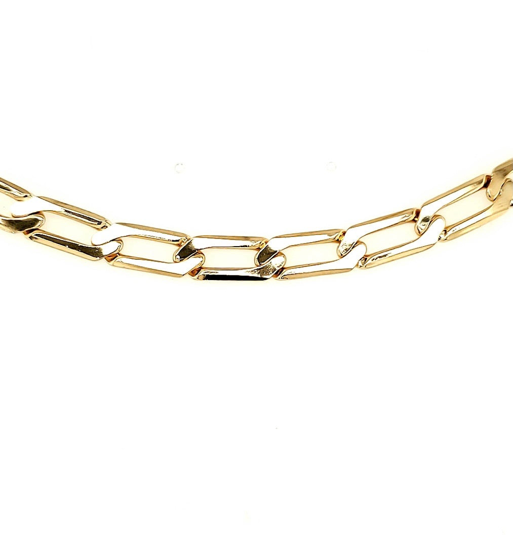 GOLD THICK CHOKER-Lenozella