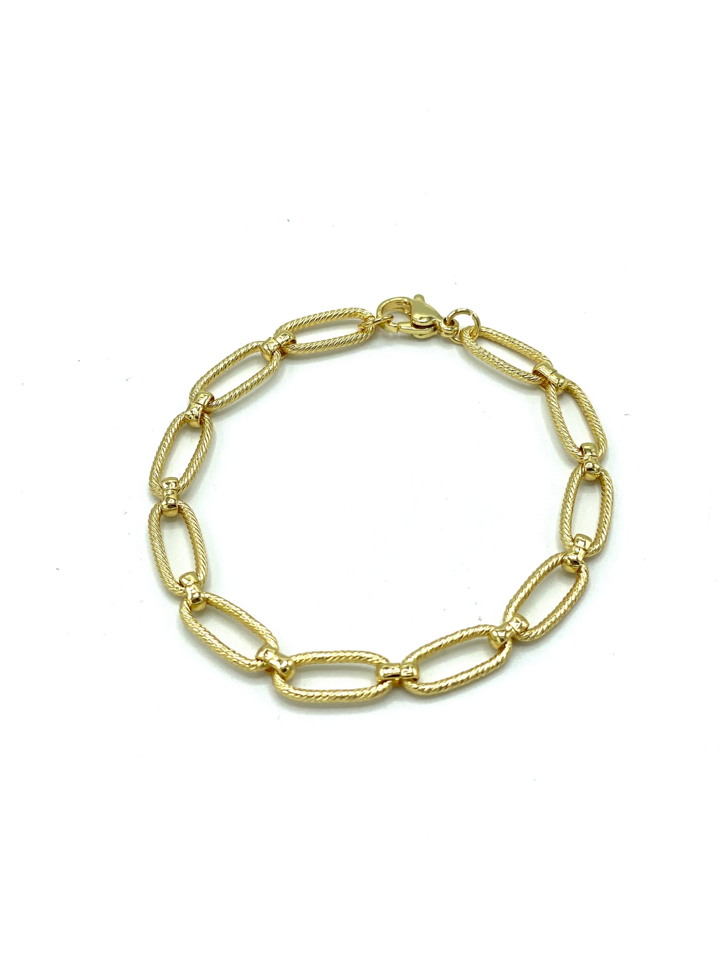TEXTURE OVAL BRACELET