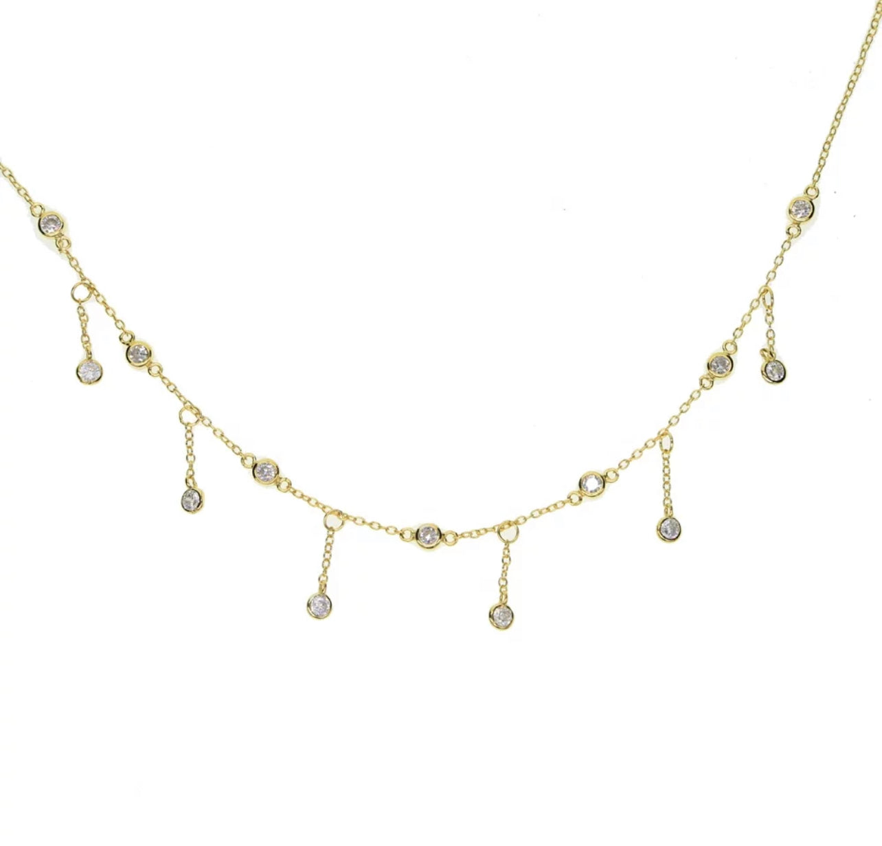 DAINTY CUBIC ZIRCONIA NECKLACE