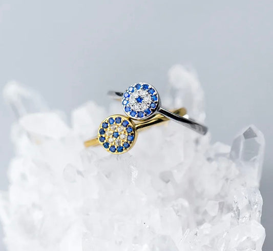 DAINTY LUCKY EYE RING