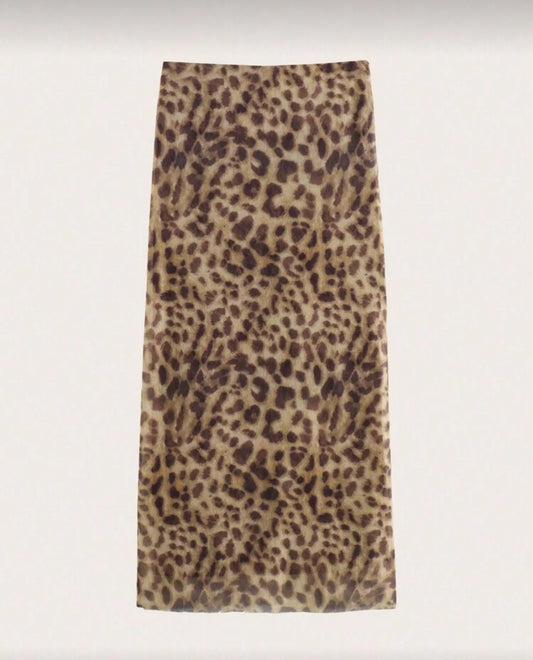 MESH LONG SKIRT