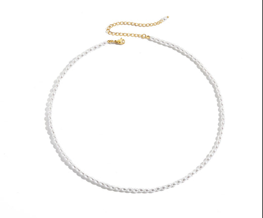 DAINTY PEARL ONE OF A KIND NECKLACE