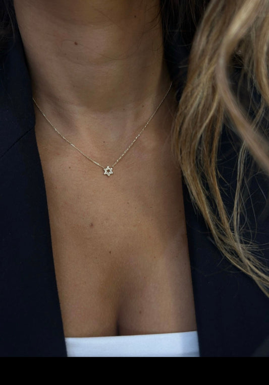 MINI JEWISH STAR NECKLACE