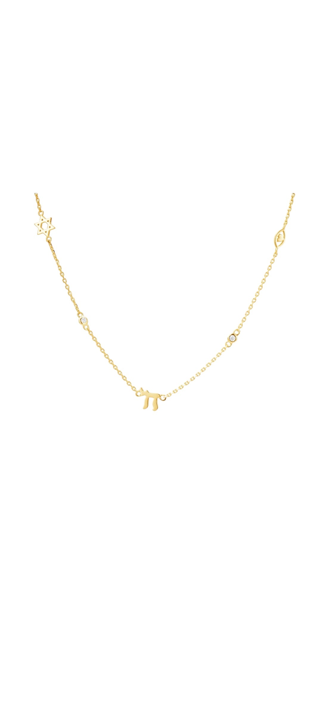 STAR EYE CHAI NECKLACE