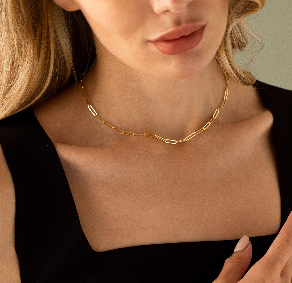 PAPERCLIP NECKLACE