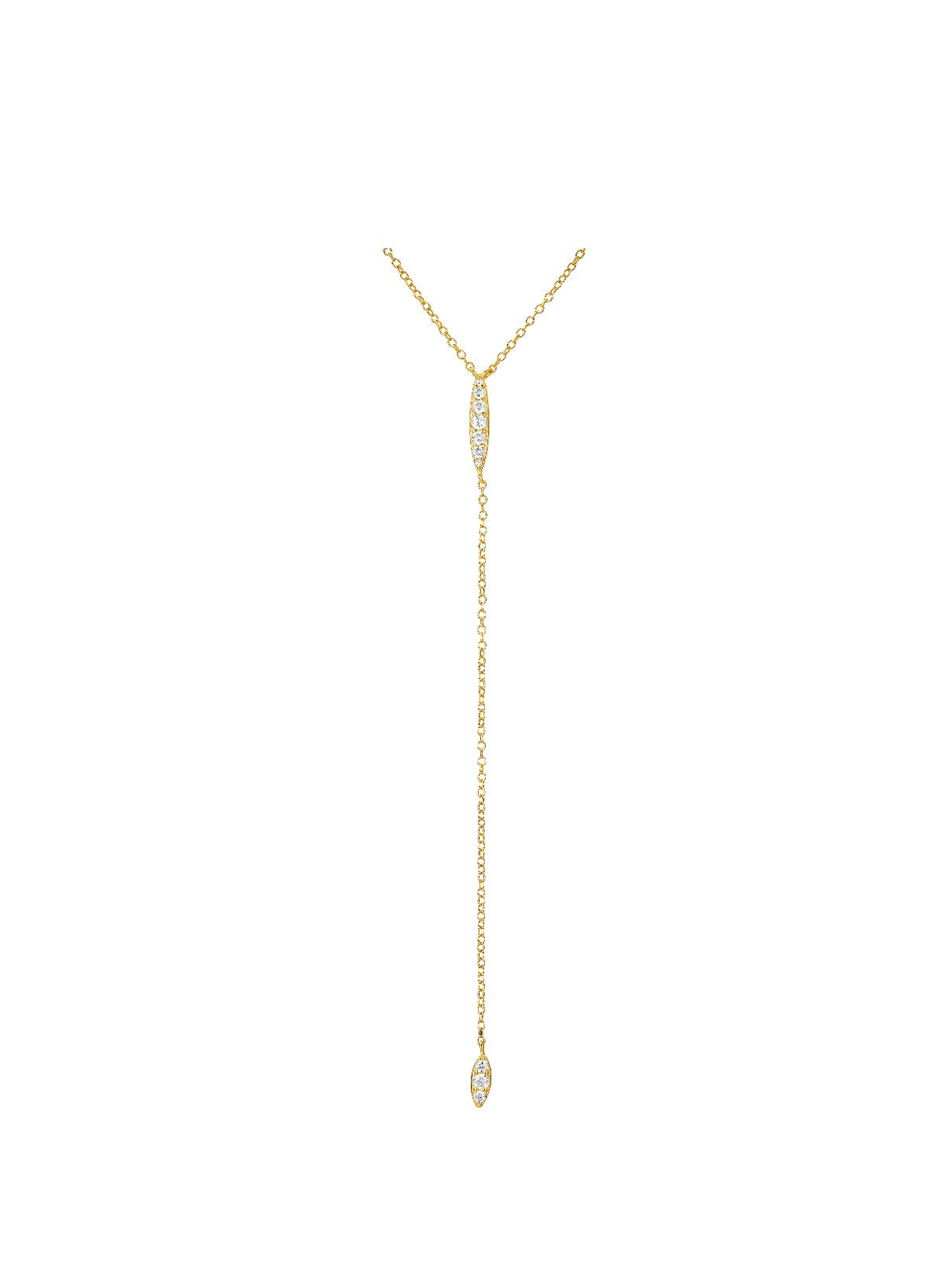 Y CZ NECKLACE