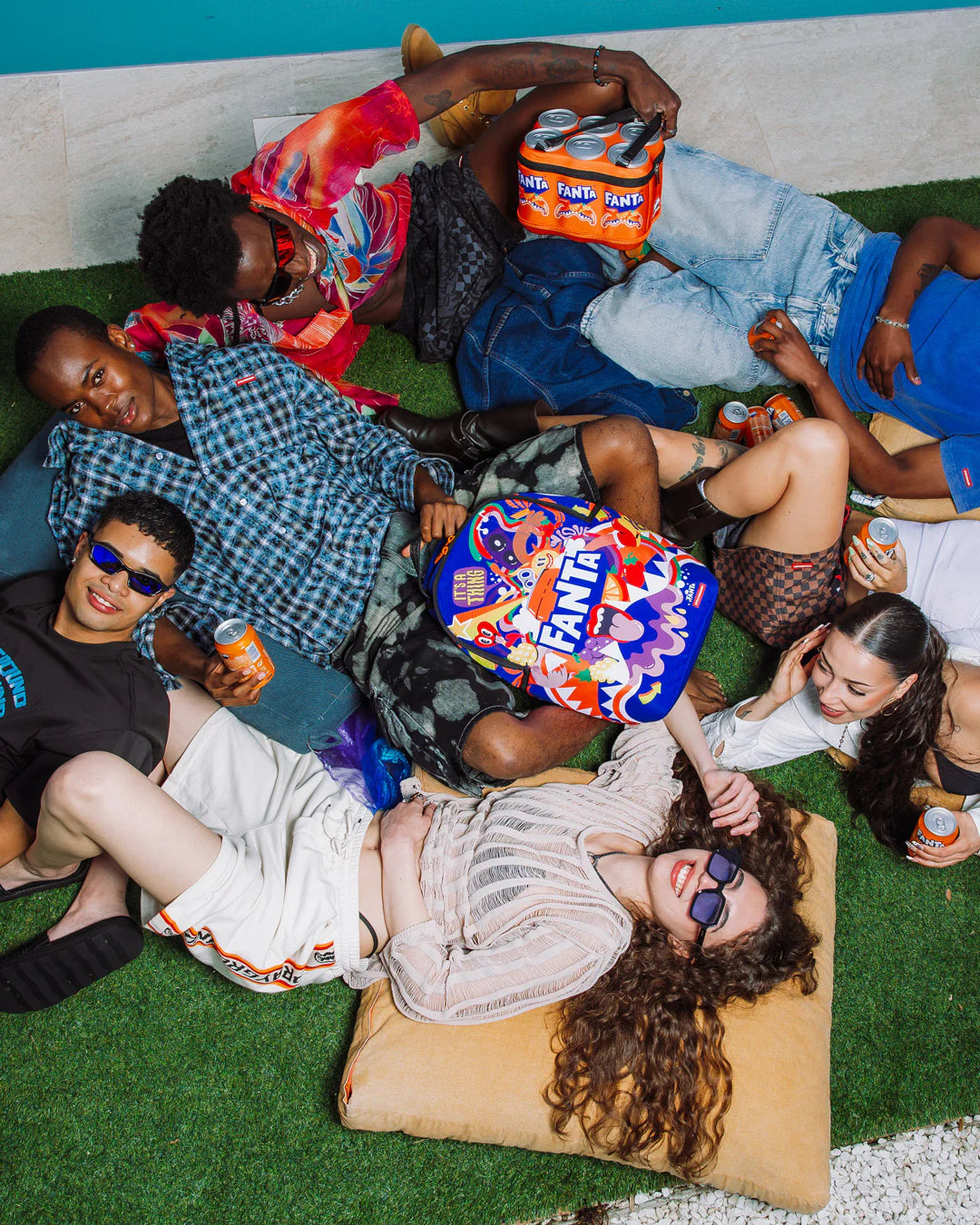 SPRAYGROUND FANTA ALLOVER DLXR BACKPACK