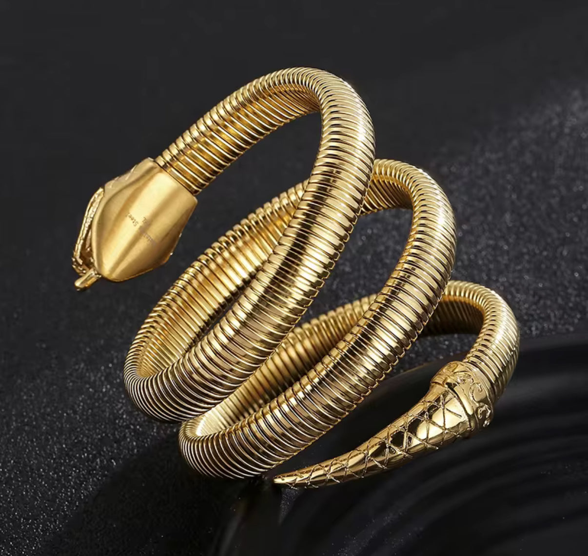 SNAKE WRAP BANGLE