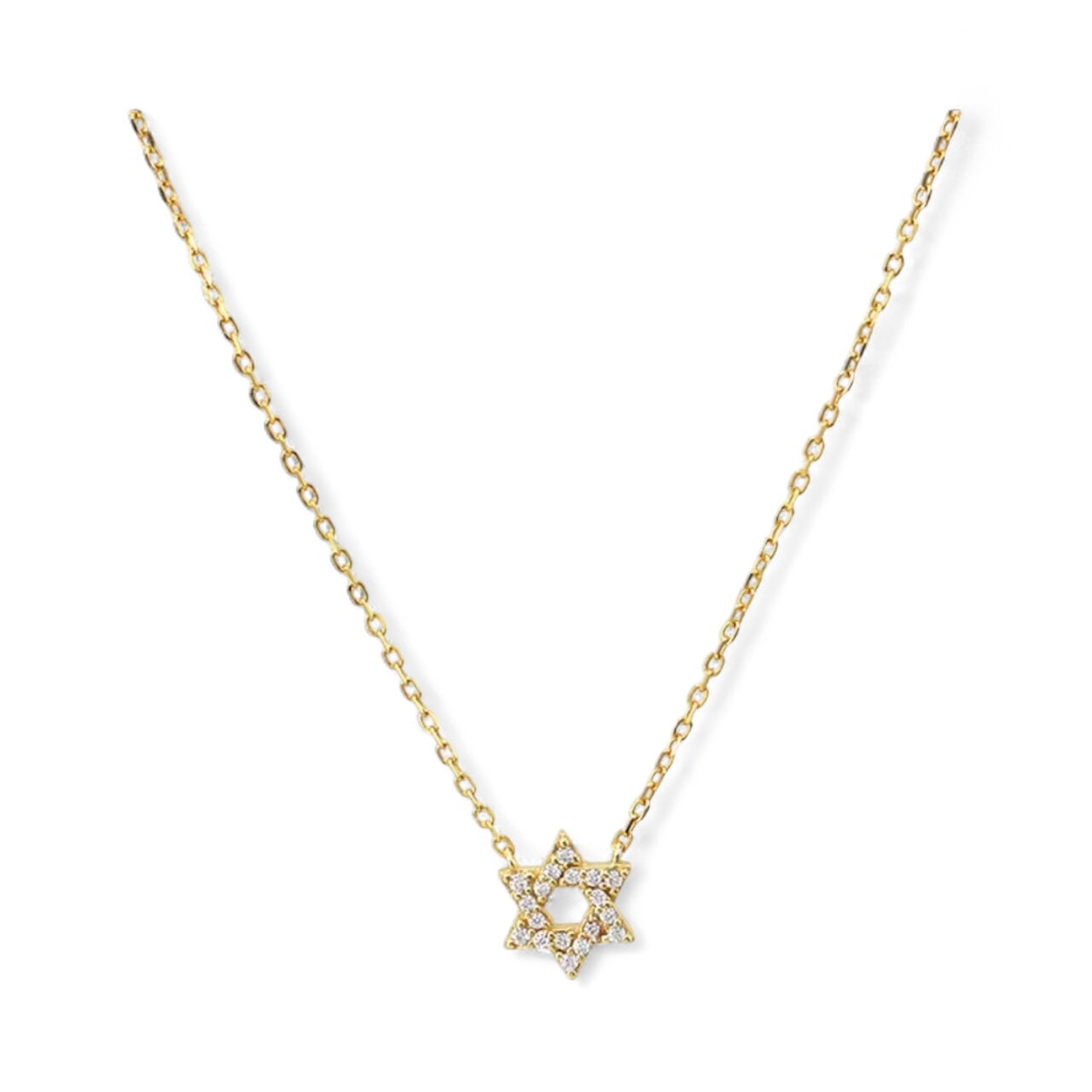 MINI JEWISH STAR NECKLACE