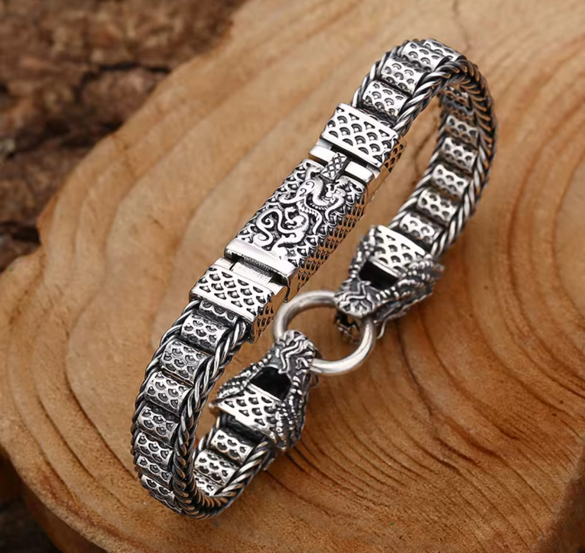 DOUBLE DRAGON BRACELET