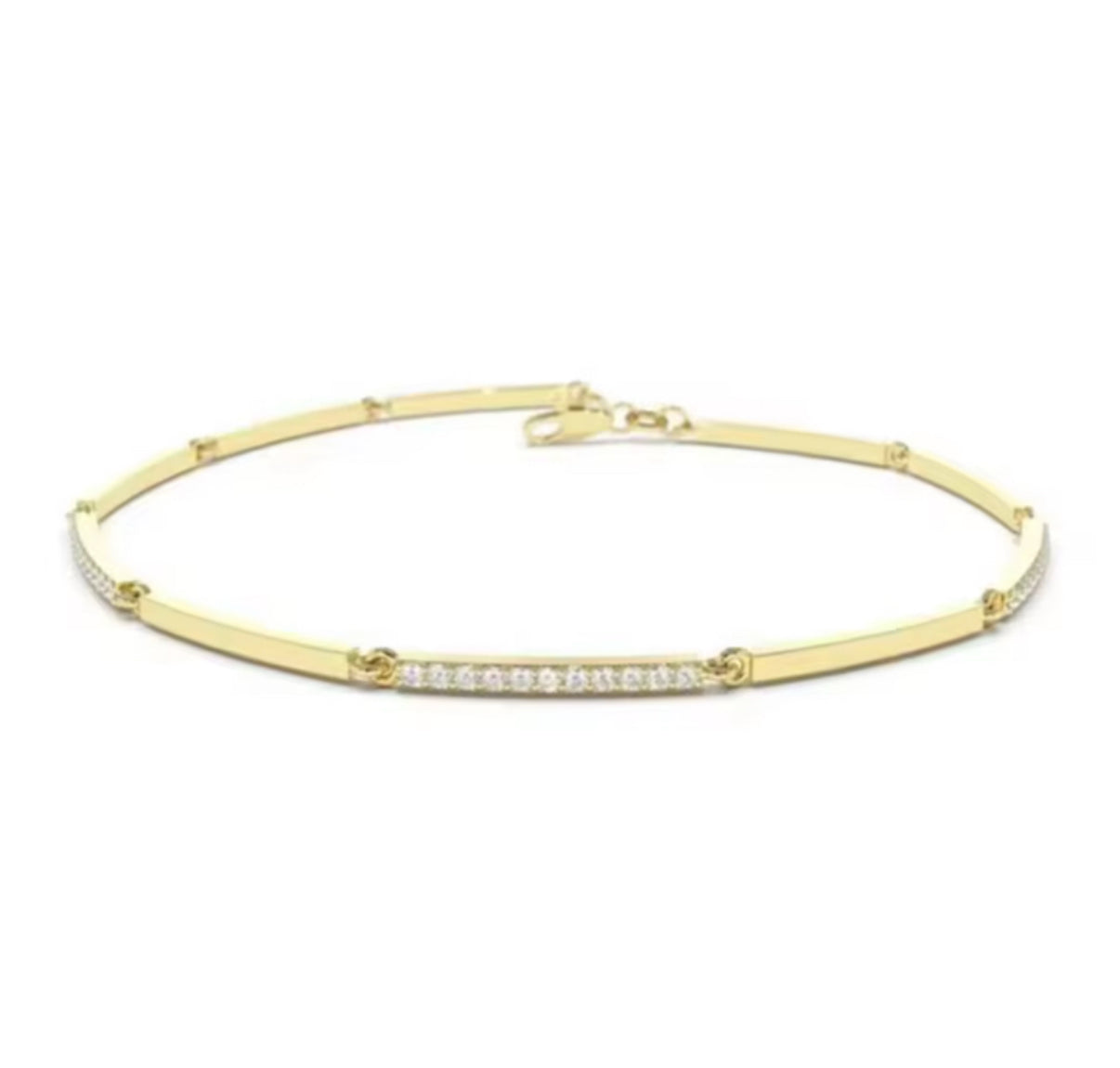BAR CZ BRACELET