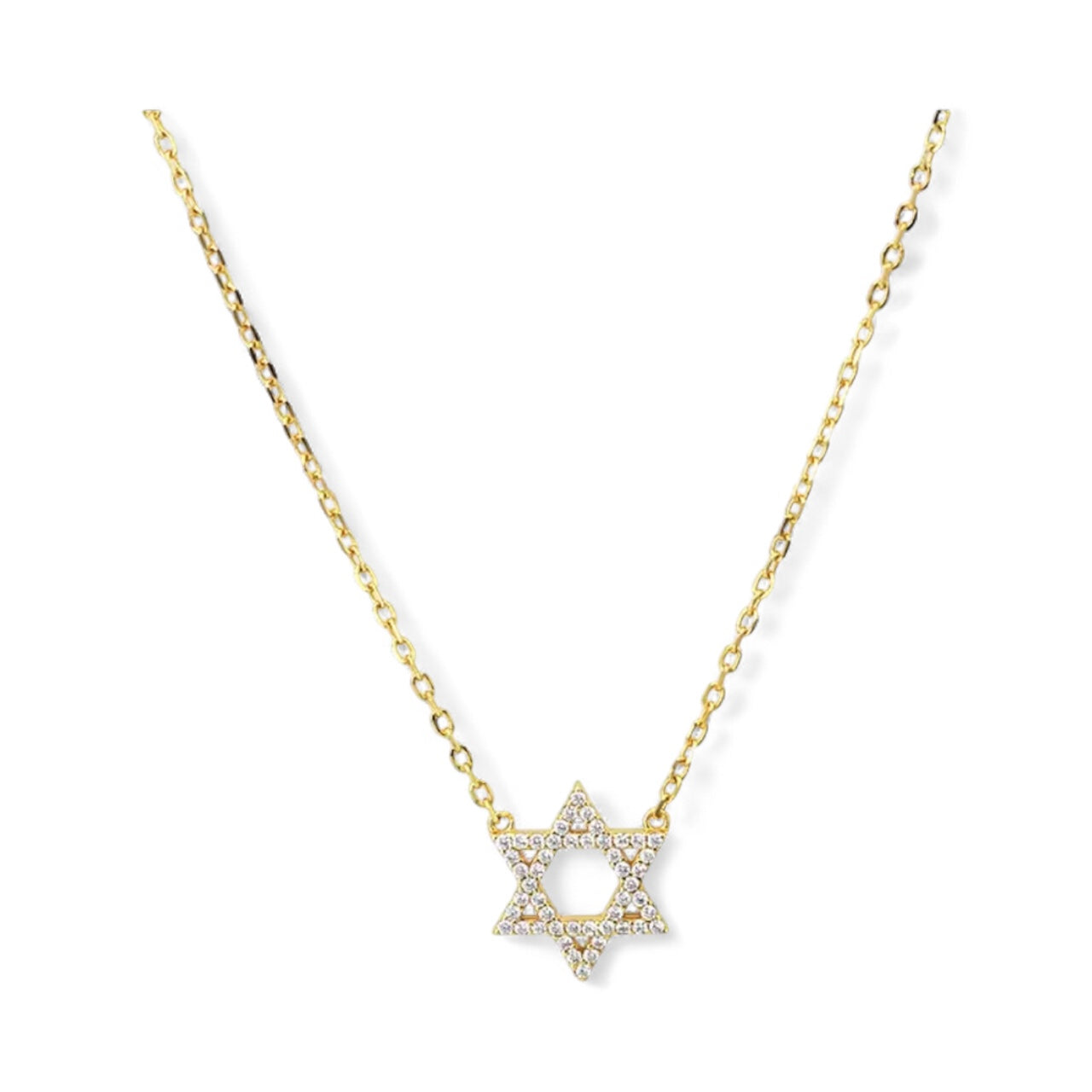 JEWISH STAR NECKLACE