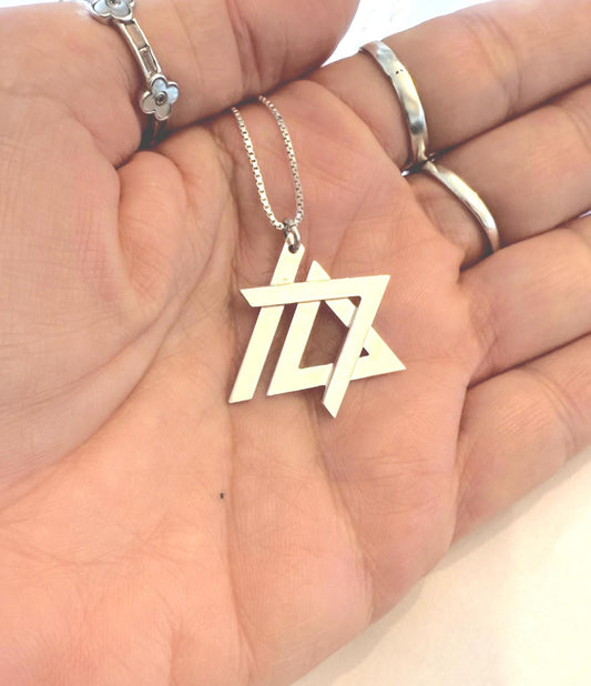 OCTOBER 7th STAR DAVID NECKLACE