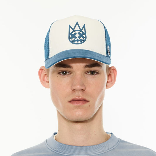 CULT LOGO MESH BACK TRUCKER HAT "SHIMUCHAN"