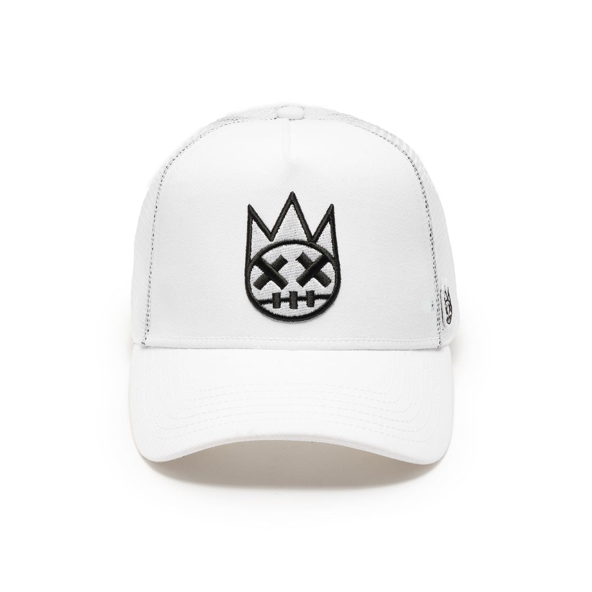 CULT CLEAN SHIMUCHAN BLACK LOGO MESH BACK TRUCKER HAT