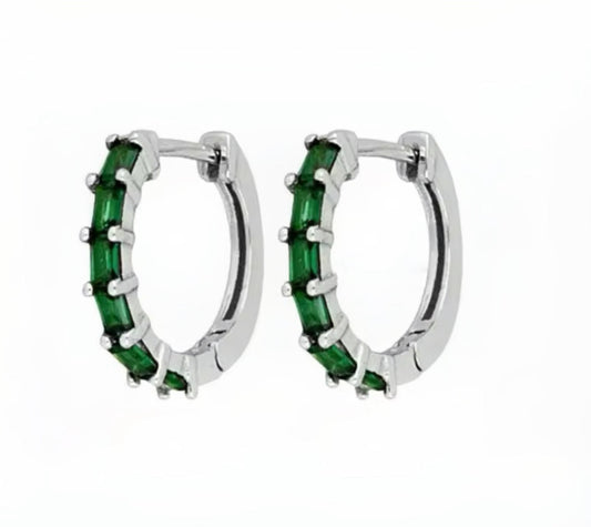 EMERALD HOOPS