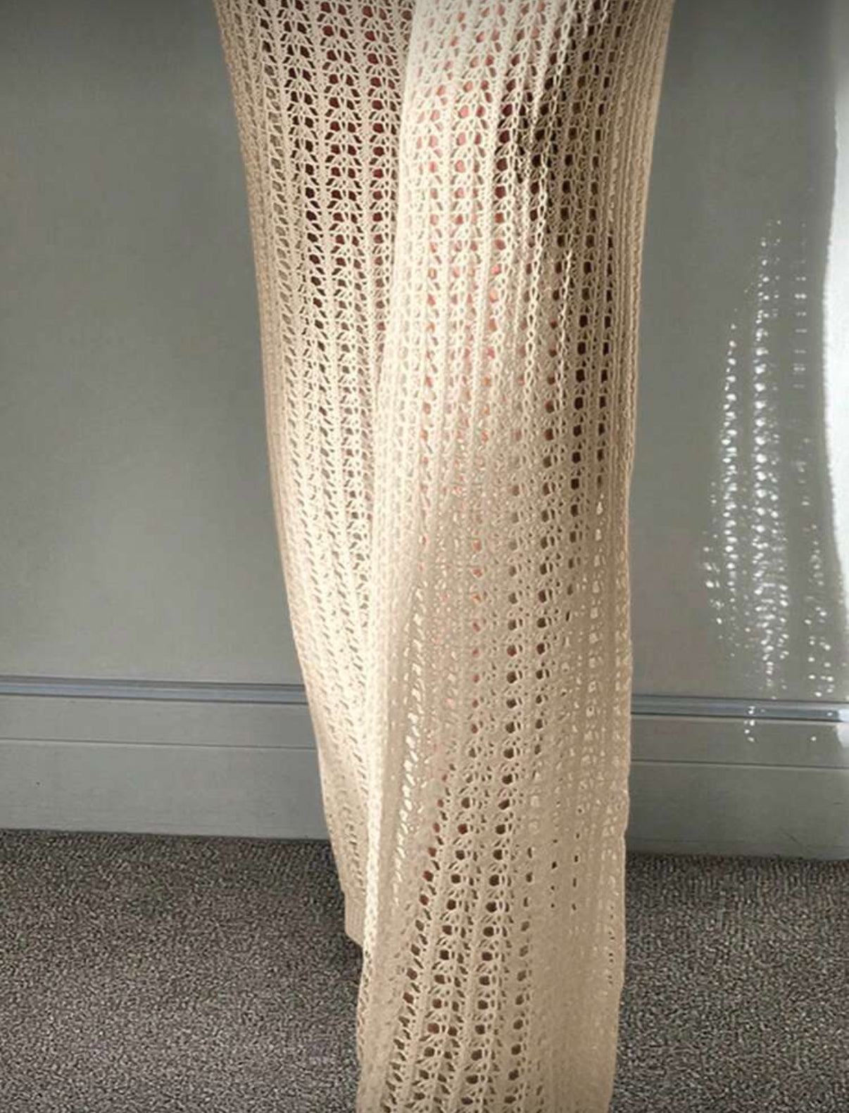 KNITTED BEACH PANTS
